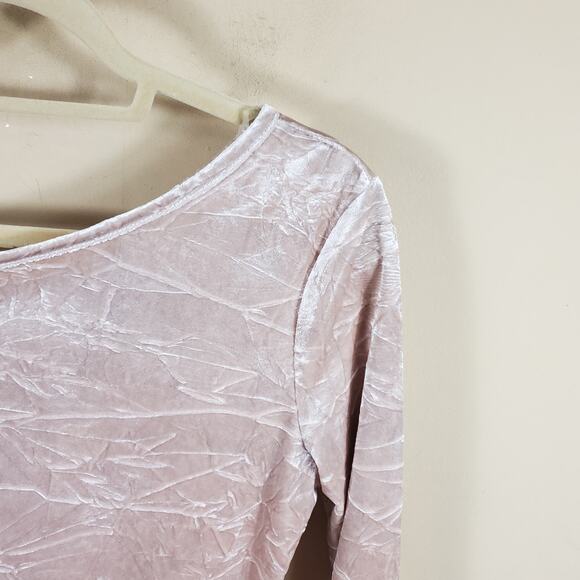 525 America Asymmetrical One Shoulder Top In Champagne Size S - Picture 2 of 12